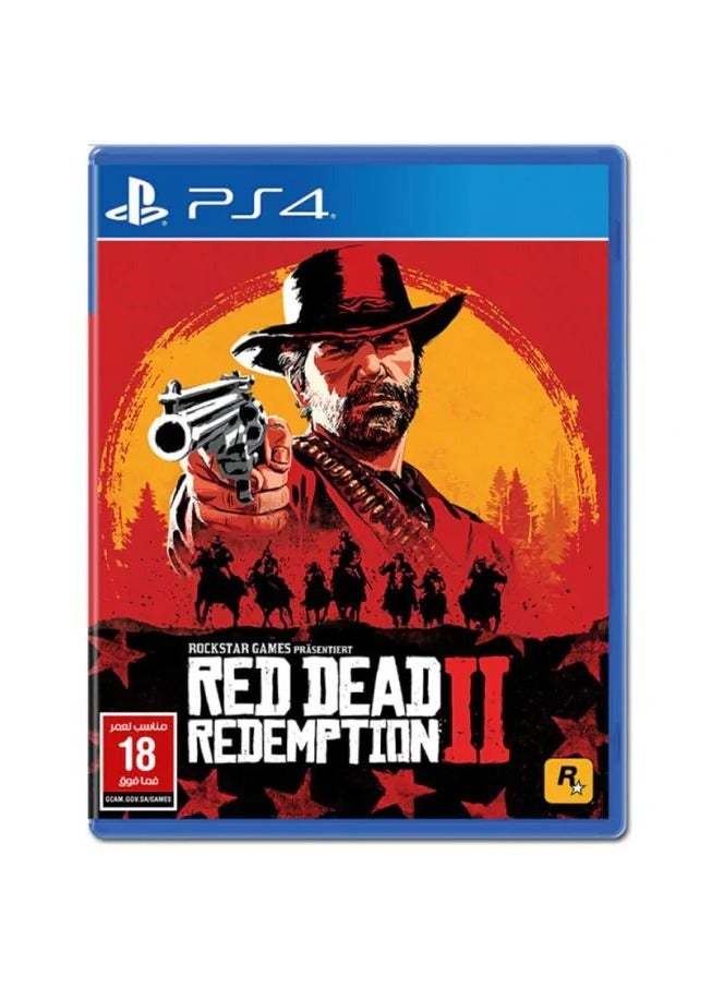 نسخة كSA من Red Dead Redemption 2 - بلاي ستيشن 4 (PS4)