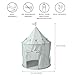 3 Sprouts Kids Play Tent Sustainable Recycled Fabric Fun Spacious Childs Playhouse for Indoor Games for Boys Girls Durable Fort Pop Up House for Toddlers Children Age 310 Gingham Blue - Image 4