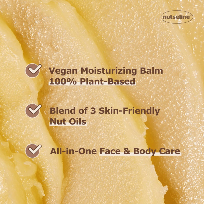 nutseline Super Nut Nourishing Balm - Korean Skin Care-Soothing and Repairing Face and Body Balm - Petroleum Free Moisturizer for Dry, Itchy Skin - Sensitive Skin Approved (50ml / 1.69oz) - Image 2