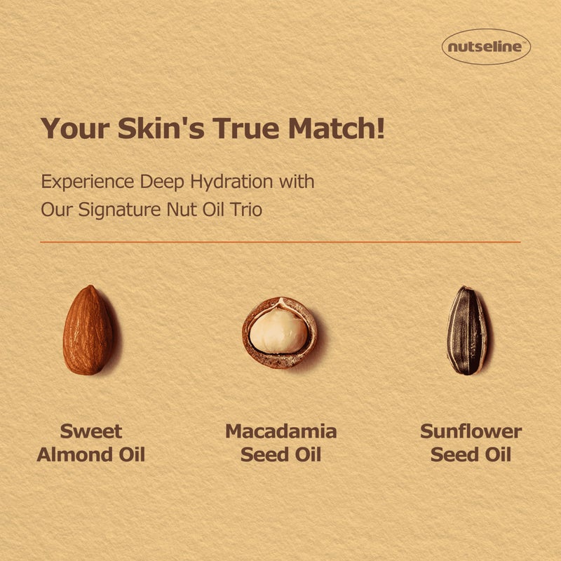 nutseline Super Nut Nourishing Balm - Korean Skin Care-Soothing and Repairing Face and Body Balm - Petroleum Free Moisturizer for Dry, Itchy Skin - Sensitive Skin Approved (50ml / 1.69oz) - Image 3
