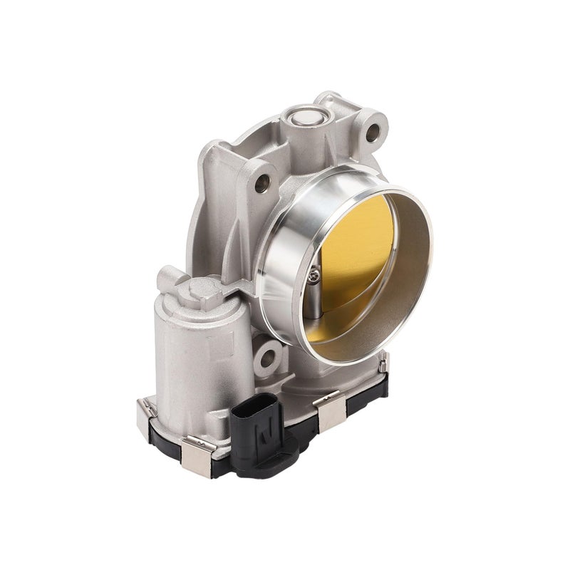 INFINAUTO Throttle Body Assembly 72mm Throttle Body Actuator No126690161267098112632172 for Chevy Impala Equinox Traverse Camaro Aluminum Alloy Black 1 Pc - Image 2