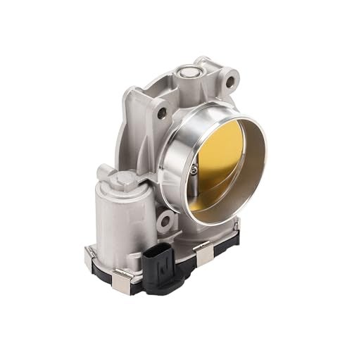 INFINAUTO Throttle Body Assembly 72mm Throttle Body Actuator No126690161267098112632172 for Chevy Impala Equinox Traverse Camaro Aluminum Alloy Black 1 Pc - Image 1