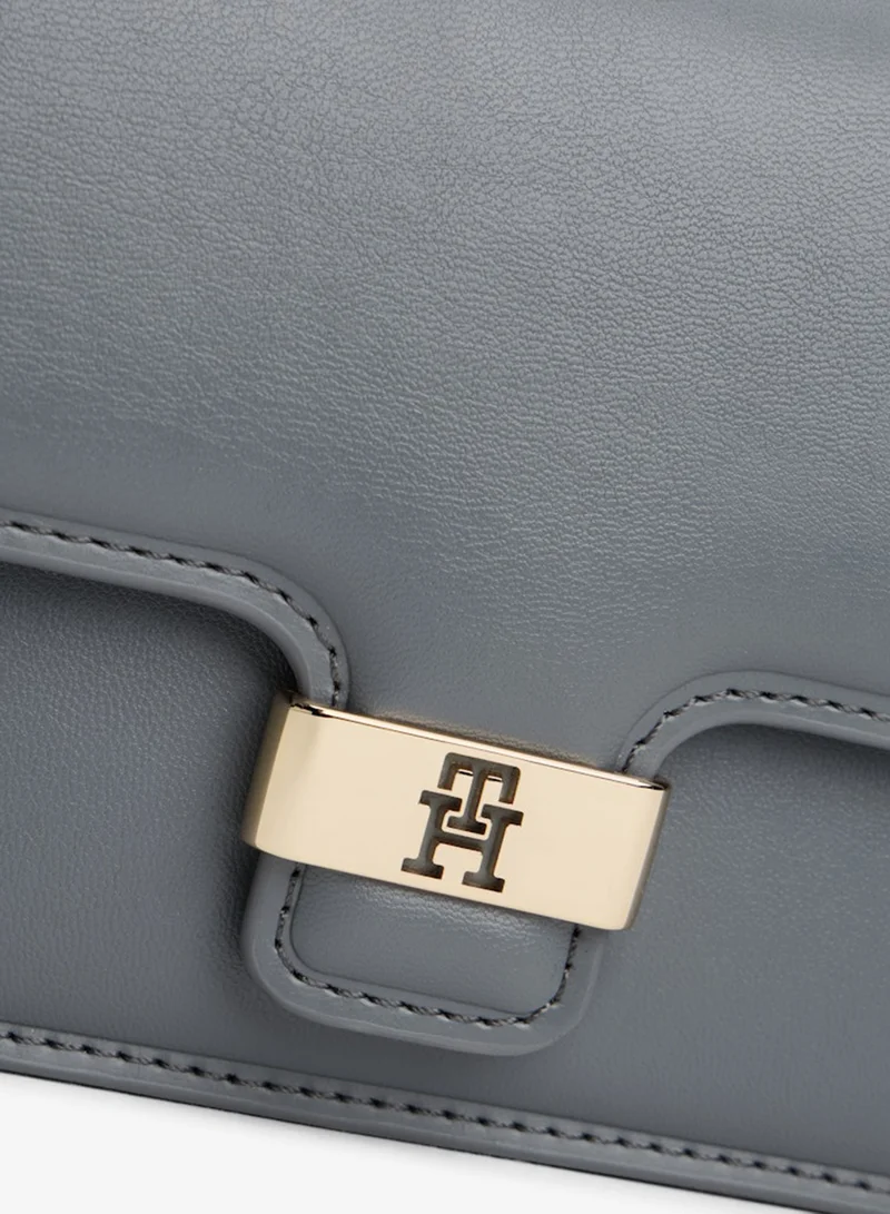 TOMMY HILFIGER  Heritage TH Monogram Plaque Clutch for Women | Best Price UAE