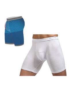 AOELEMENT Boxer Briefs White Color for Men Six  pcs Pack  - Image 4