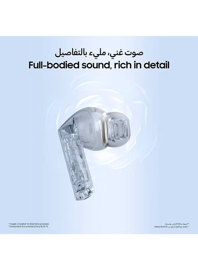 Samsung Galaxy Buds3 FE, Active Noise Cancellation Grey Grey - Image 4