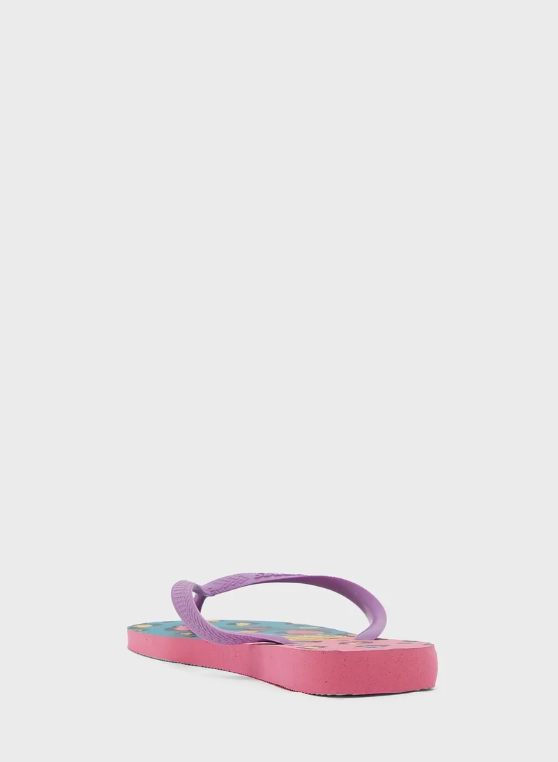 havaianas Leopard Print Flip Flops