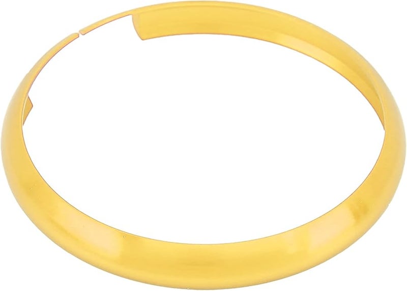 Gold Smart Key Fob Cover Protects Remote Key Ring from Scratches Convenient Use - Image 1