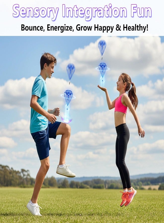 Tikduck 2026 Flying Bouncing Ball Toy - USB Rechargeable, Hand-Controlled with 3D Flips & Multi-Player Fun - Interactive Orb Toy for Kids, Teens & Adults - Indoor & Outdoor Play (Blue) - Image 5