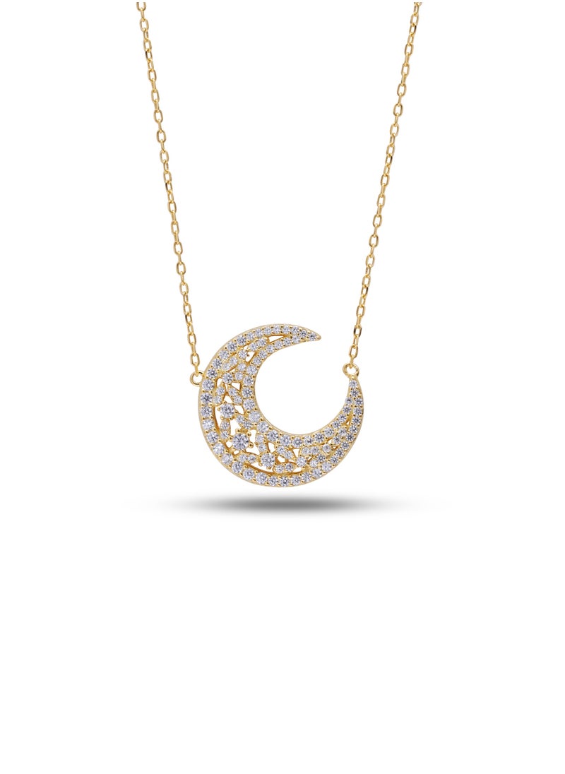 Subhati - Silver 925 Pendant with Zercon - Image 1