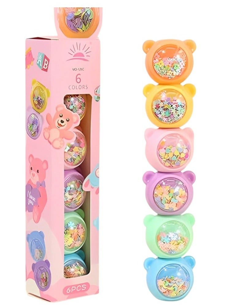 قلم هايلايتر متعدد الالوان باستل 6 لون - Image 1