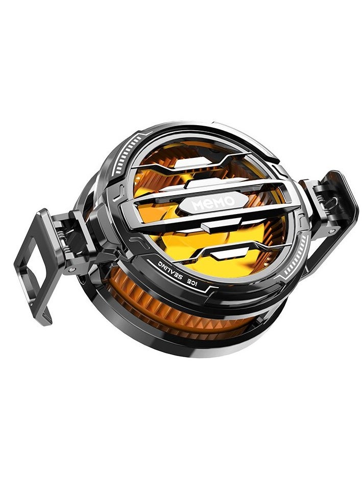 Memo - Mobile Phone Cooler for Game Fan PUBG, Designed iPhone 12/13 Series, Live Streaming and Vlog, Semiconductor Heatsink Without Noise iOS Android, ipad Tablet - Image 1