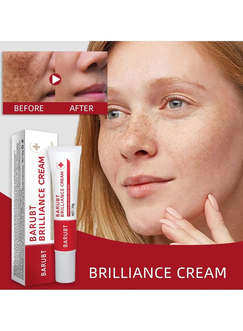 BARUBT Brilliance Cream, Skin Lightening Treatment, for freckle, Sunburn, Dark Spot, Age Spot - Image 3