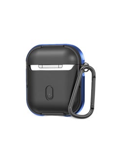 Defense Armor Strong Metal Ultimate Protection Case For Airpods - Blue