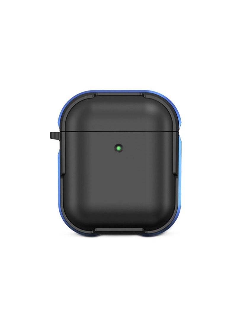 WIWU - Defense Armor Strong Metal Ultimate Protection Case For Airpods - Blue - Image 1