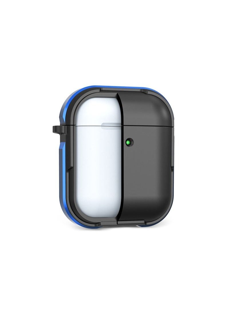 WIWU - Defense Armor Strong Metal Ultimate Protection Case For Airpods - Blue - Image 1