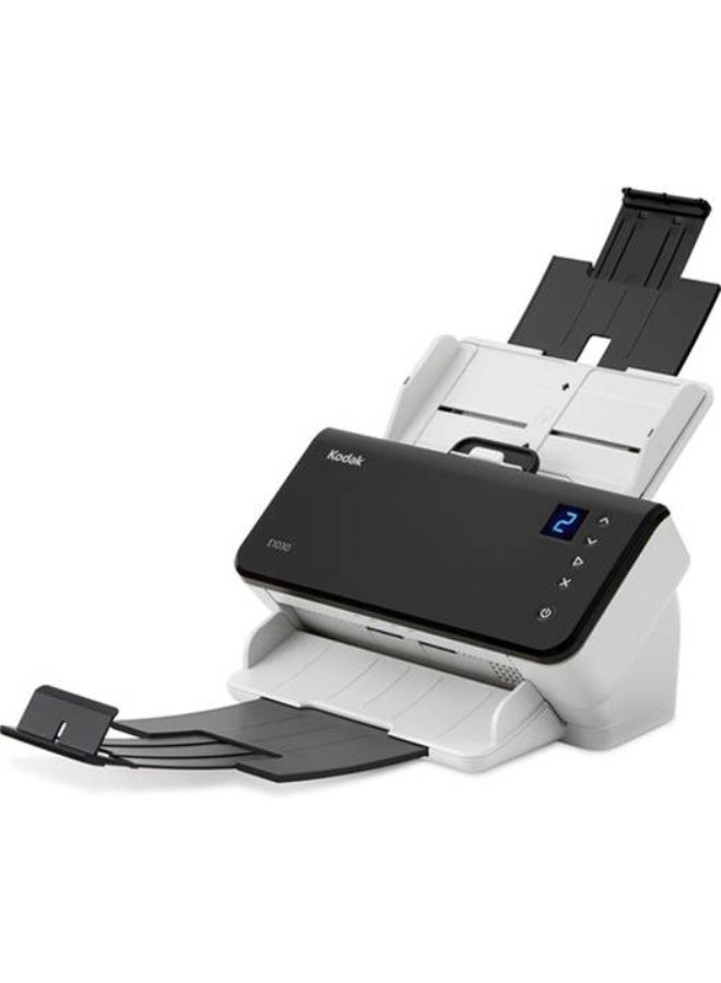 Kodak Alaris E1030 Scanner 30 PPM Simplex & 60 IPM Duplex, 80-Page Document Feeder, 600 DPI Resolution, 24/8-Bit Color/Grayscale Depth, White/Black | - Image 5