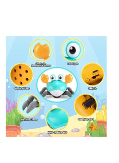 Generic Crabs Toy for Babies 6-12 Months 1 2 3 4 Years Old Crawling for Boys and Girls 1-4 Educational Musical iKidiki  - Image 4