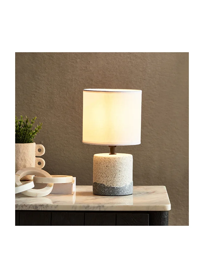 Home Box Caspian Cement Lamp 15 x 27.5 x 15 cm