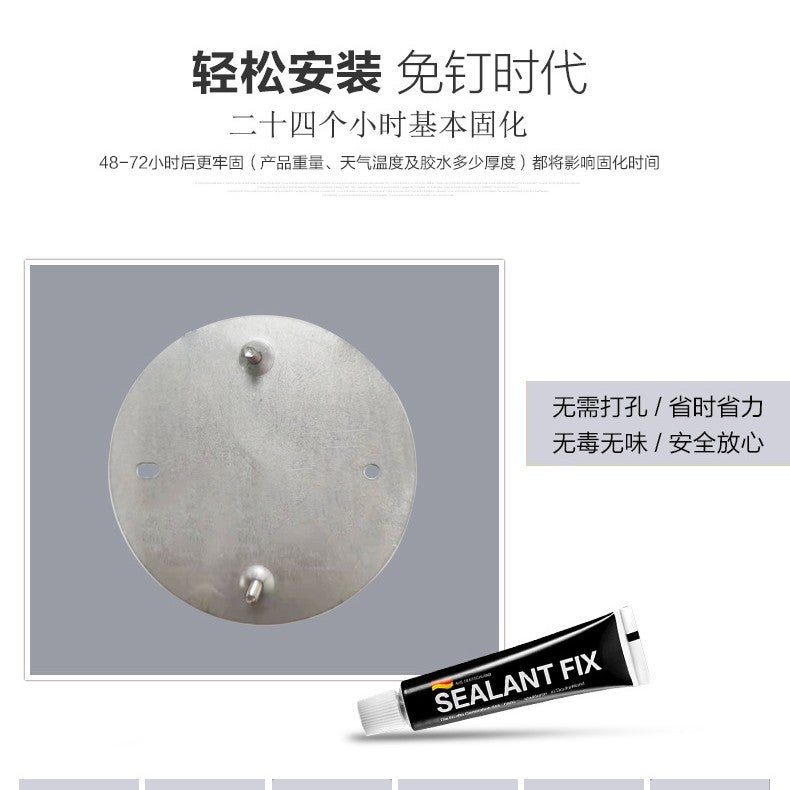 Beauty Mirror El Bathroom Wall-Mounted Mirror Makeup Mirror Bathroom Wall-Mounted Wall-Mounted Folding Retractable Magnifying Double-Sided - Image 3