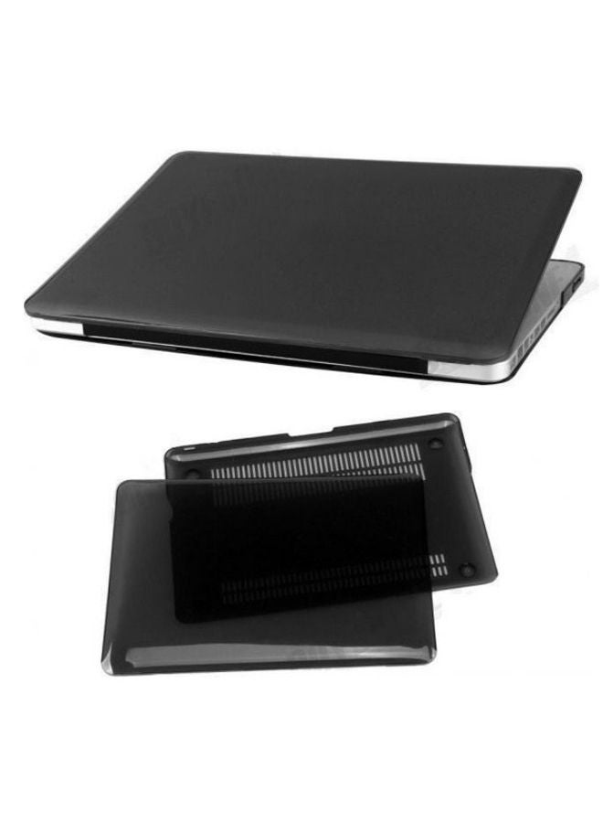 NIBEMINENT Rubberized Matte Case Cover For Apple Macbook Air 13-Inch Black - Image 1