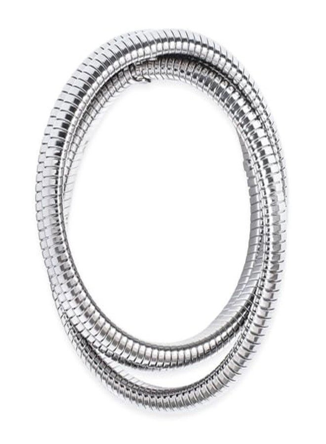 Rubans Rhodium-Plated Stainless Steel Tarnish-Free Waterproof Demi-Fine Multi-Layered Statement Bracelet for Women & Girls - Perfect for Parties & Special Occasions - Image 5