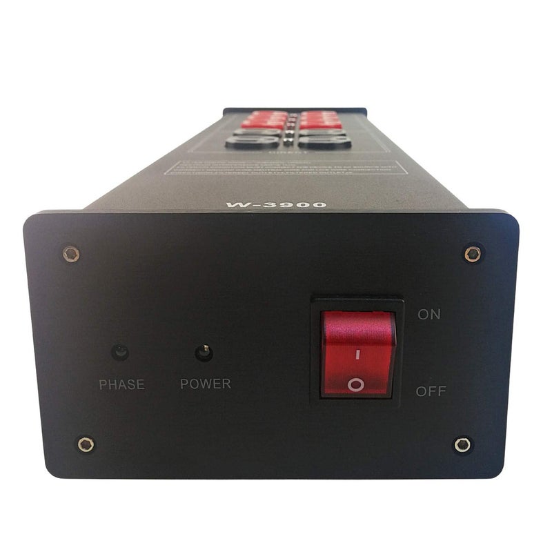 WAudio AC Power Filter Power Conditioner - WAudio AC Power Purifier with Surge Protector, Black - Image 5