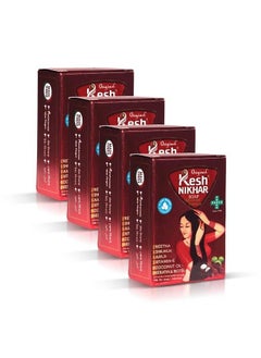 Advanced Formula Soap For Hair Wash Shampoo Bar Natural Hair Care & Cleansing Soap Amla Reetha Shikakai For Dandruff Dry Hair & Scalp Size 100G Each (Pack Of 4)