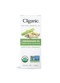 Cliganic Usda Organic Lemongrass Essential Oil 100% Pure Natural Undiluted, For Aromatherapy Diffuser | Non Gmo Verified  - Image 2