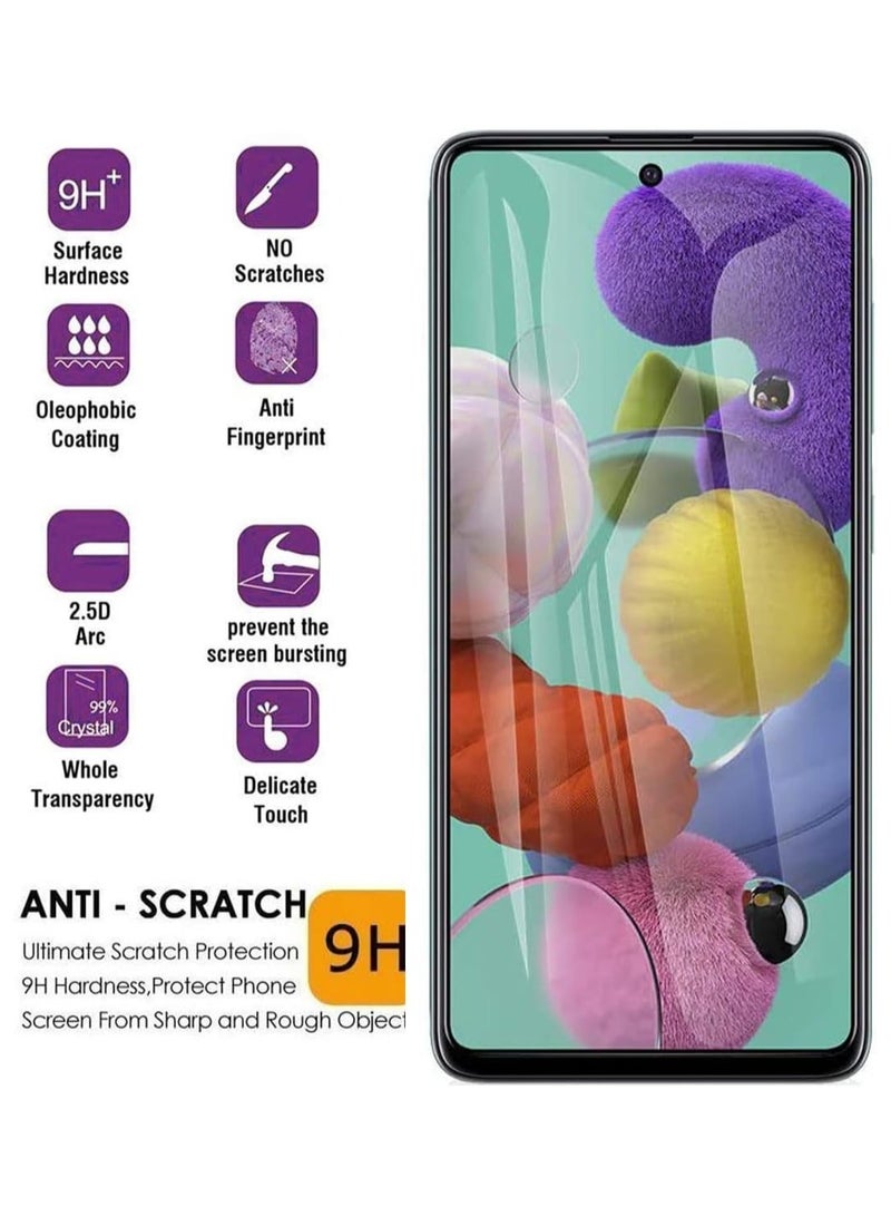 2 Pack Anti-Spy Tempered Glass Privacy Screen Protector for Samung Galaxy A36 Anti-Scratch Bubble Free - Image 2