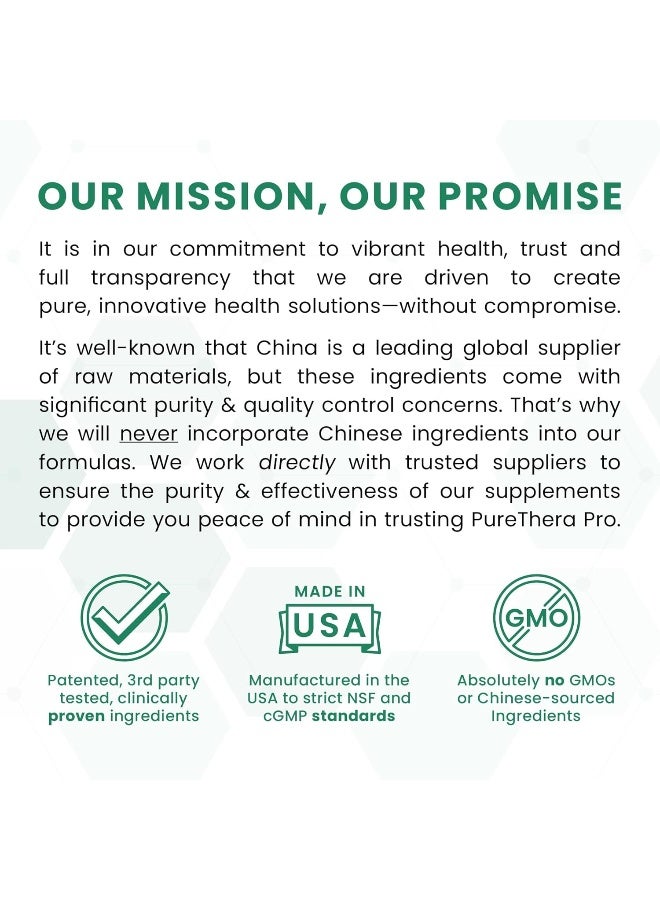 Pure Therapro Rx Optimum Magnesium - 240 Delayed Release Veg Caps - Image 5