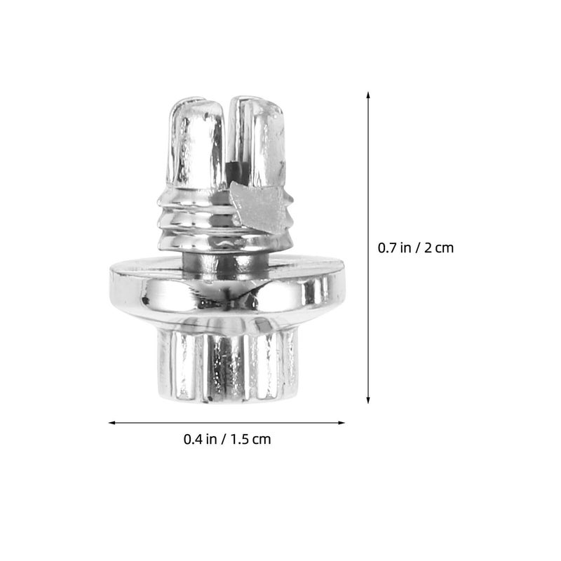 Silver Lug Nuts Set 5pcs for Car Truck Wheels Decorative Replacement Automotive Tire Accessories - Image 3
