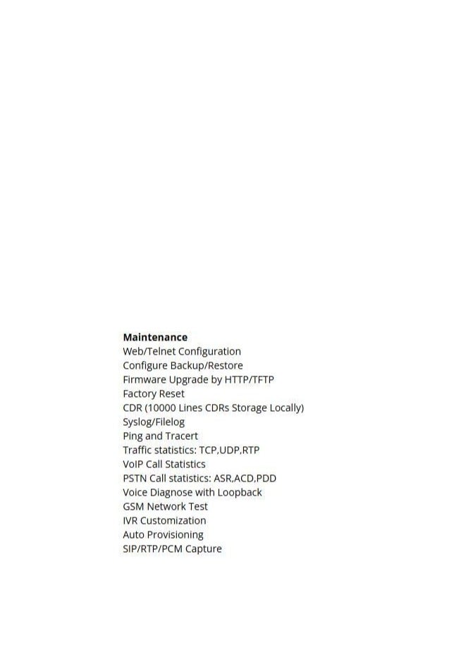 Dinstar UC2000-VE-8G 8 Port GSM VoIP Gateway - Image 4