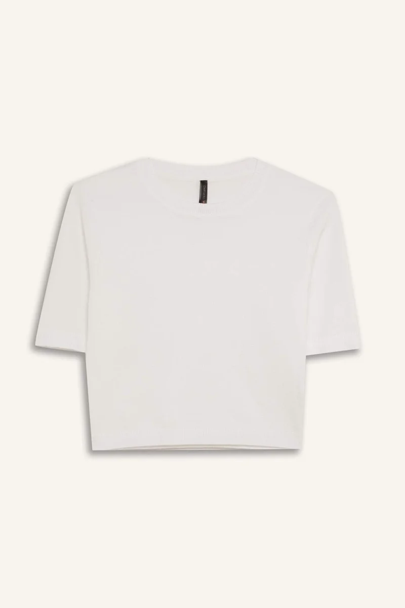 ديفاكتو Regular Fit Crew Neck Basic Knitwear Pullover