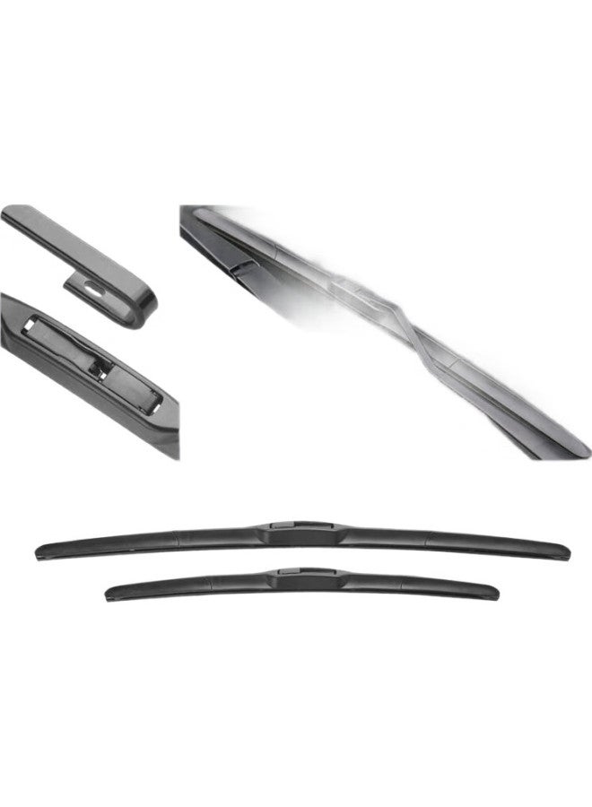 Speed Paisu 14-21 Buick Envision Windshield Wipers, Boneless Wiper Blades, Silent, 24/18 U-Type, 1 Pair - Image 3