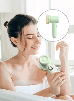 Multi-functional electric bathing brush, perfect for lazy bathing. It features back massage and scrubbing functions, with a long handle for easy use. USB rechargeable and stylish in green. - pzsku/ZB2FBE875A1D0F87AD4A3Z/45/_/1735283366/16453e95-3d47-4098-bd9f-a6d47d3e6713