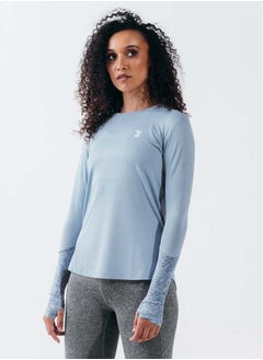 SIGMA FIT Sigma Fit FORGET ME NOT BASIC WOMEN LONG SLEEVE - M ,Color: light blue  - Image 1