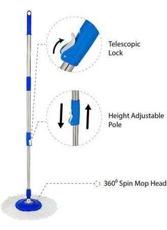 ININSIGHT SOLUTIONS Ininsight Solutions Mop Stick Mop Hed Plate and Mop Head Refill 1 Qty Multicolor  - Image 4