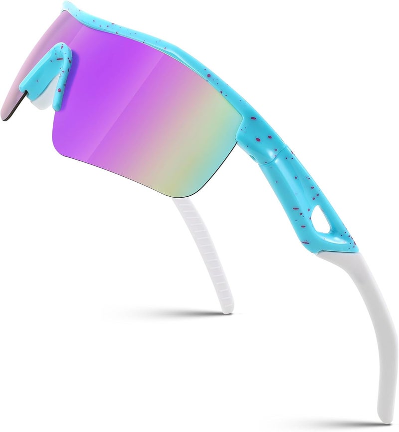 FEISEDY Kids Teens Baseball Polarized Sunglasses Sports TR90 Frame Boys Girls Cycling B2454 - Image 1
