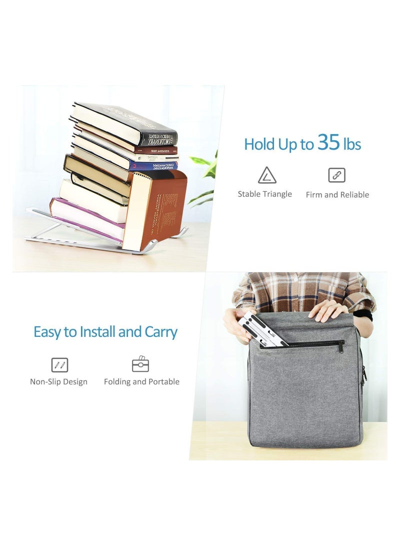 Adjustable Aluminum Alloy Foldable Laptop Stand - Image 4