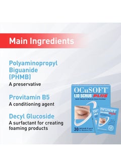 OCuSOFT Lid Scrub Plus 35 Count Inflation Buster with 5 Extra Pads  - Image 3
