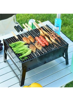 Bbq Grill Stainless Steel Wire Mesh Rack 51x51x15 Cm Black, Silver - pzsku/ZB2FC6A782C1E9564E6F5Z/45/_/1725649817/5ec6ef5a-b9ce-421e-97ad-5f4a7a57fcb4