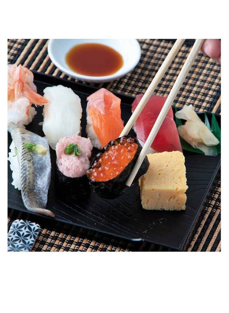 Generic Wooden Chopsticks Set Reusable Tableware for Eating Made of natural bamboo  - Image 3