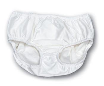 My Pool Pal Adult Swim Diapers Reusable Diaper for The Pool XSWaist 2234 Leg 1522 White 