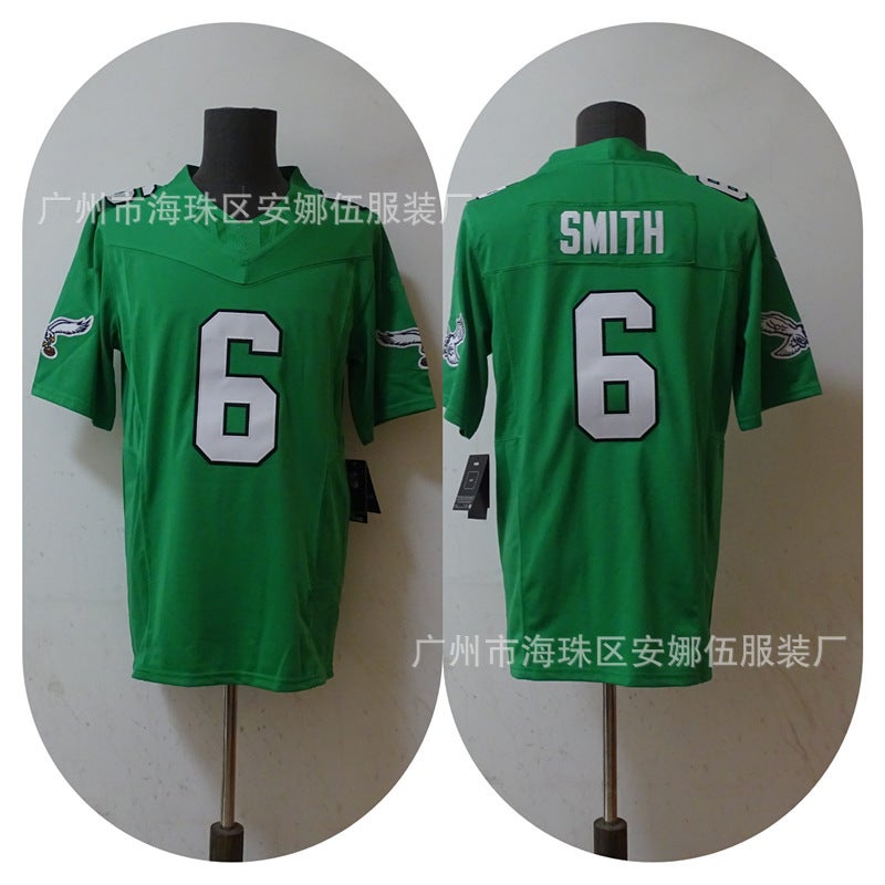 2023 New Legendary Generation 3 Eagles American Football Jersey Embroidered T-Shirt