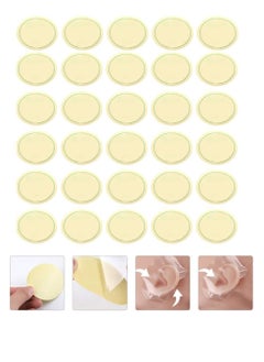 SYOSI 1 Box Bathing Baby Ear Sticker Waterproof Newborns Swimming Earplugs Ear Protector Salon Hairstyle Ear Covers for Hair Dye Shower Bathing Transparent  - Image 1