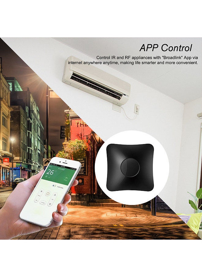 Broadlink - BroadLink RM4 Pro WiFi Smart Home Automation Universal Remote Controller WiFi+IR+RF Switch App Control Timer Compatible with Alexa Smart Home Automation - Image 1