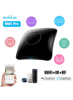 BroadLink RM4 Pro WiFi Smart Home Automation Universal Remote Controller WiFi+IR+RF Switch App Control Timer Compatible with Alexa Smart Home Automation