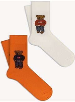 Mono Socks 4-Piece Teddy Bear Socks  - Image 3