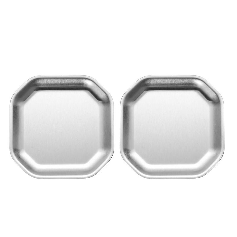 🍳 أطباق تقديم ستانلس ستيل على الطراز الكوري - Image 1