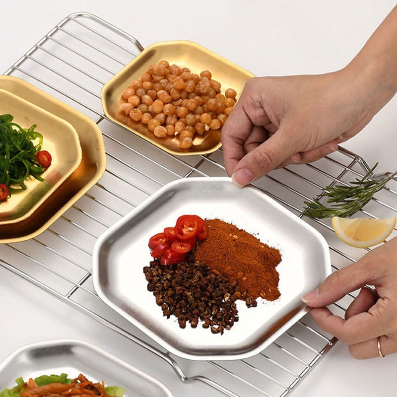 🍳 أطباق تقديم ستانلس ستيل على الطراز الكوري - Image 3